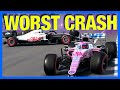 F1 2020 My Team Career : The WORST Crash!! (F1 2020 Part 8)