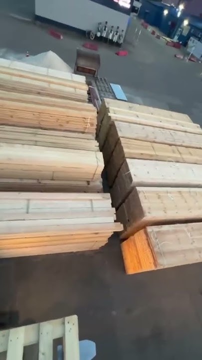 Лес строительный у нас все виды досок и брусков - YouTube