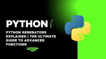 Python Generators Explained | The Ultimate Guide to Advanced Functions 2025 #python #coding #program