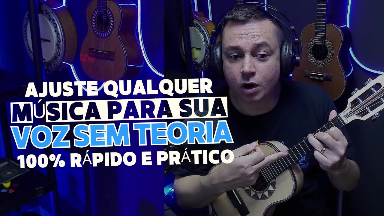 Toque Qualquer Música no SEU TOM com Cavaquinho | Professor Daniel Martins @escoladecavaco