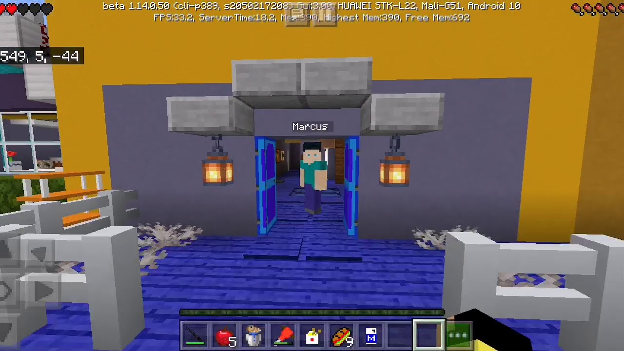 Hello Neighbor Minecraft Gameplay (CRAZY NEIGHBOR!) w/Brother - YouTube