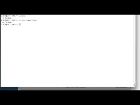 Ruby Programming Language: How to get superclass of a class in ruby