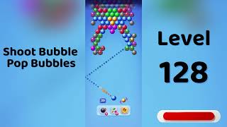 Shoot Bubble Level 128 Walkthrough | Pop Bubbles Game 🎯 | Go Answer