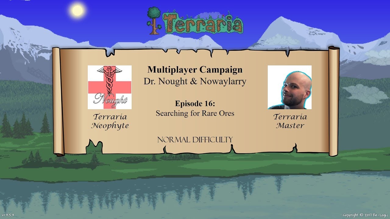 Terraria (Let's Play) Episode 16 Searching for Rare Ores