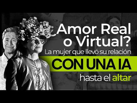 ¿Amor real o virtual? La mujer que llevó su relación con una IA hasta el altar