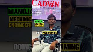“Mechanical Internship Experience 🔥 | CNC & VMC Training | Cadvin Technologies”