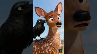 The Deer and the Crow 🦌🐦 | Moral Story for Kids | Story Planet Kids