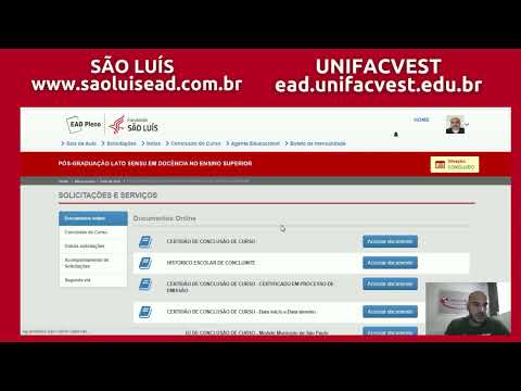 CONHECENDO A PLATAFORMA- UNIFACVEST E SÃO LUÍS