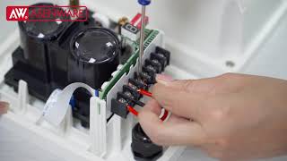 How To Wire Beam Smoke Detector To  FP300 Addressable Fire Alarm System Through The IO Module 2.0