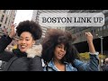 BIG HAIR REUNION | SPENDING TIME WITH MY GIRL IN BOSTON VLOG