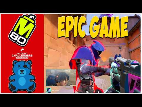 THE FUTURE! M80 vs SAD - HIGHLIGHTS - ACE VALORANT Challengers NA 2026 | VCT