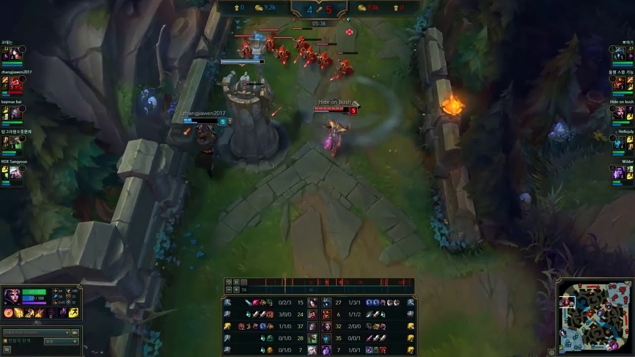 Faker LeBlanc vs Orianna League of Legends Challenger 1080LP part 5