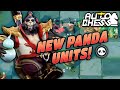 PANDAMAN FIRST LOOK! 3 NEW Panda Units in Auto Chess!? | Auto Chess Mobile | Zath Auto Chess 203