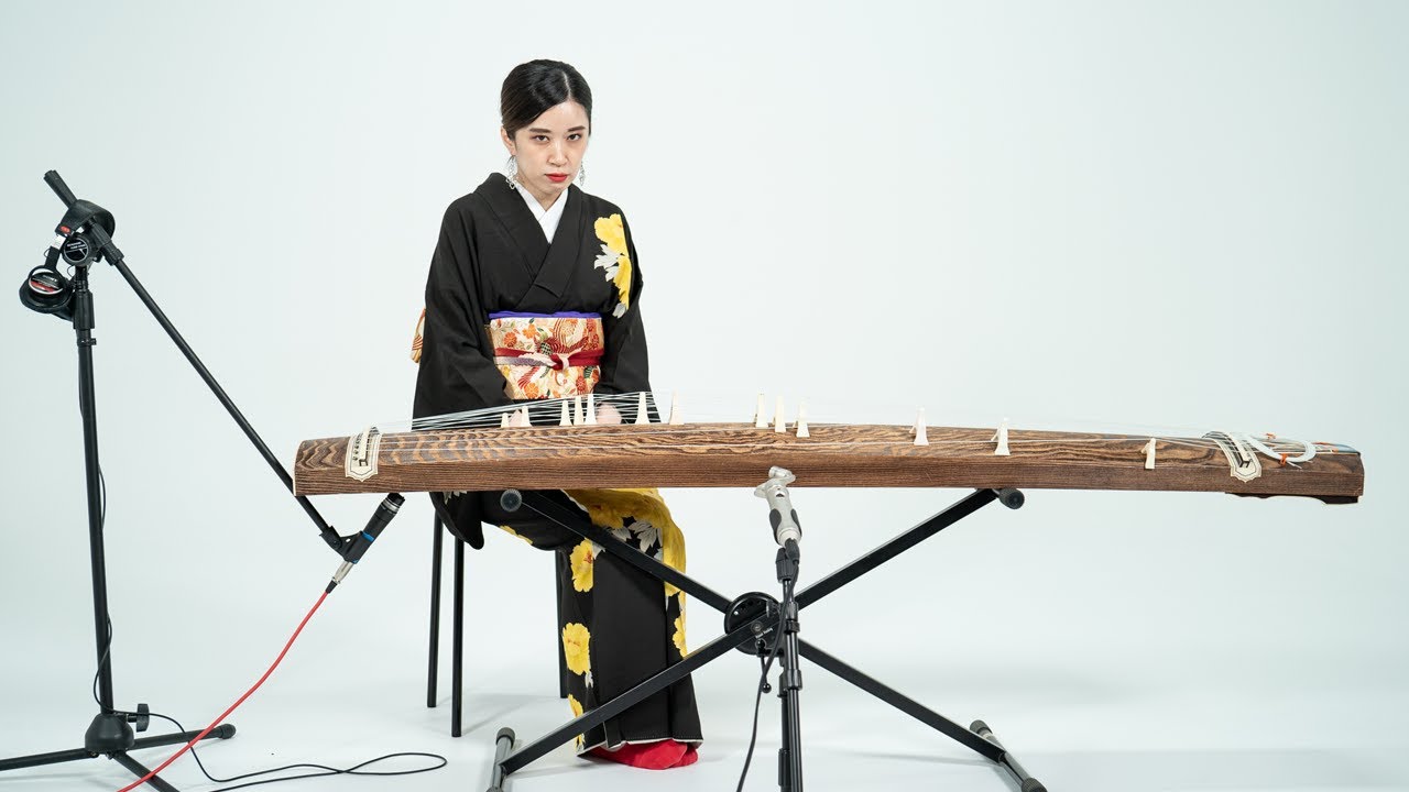 まめ　文化琴 Traditional Japanese Koto by Tokyo Paralympics Performer | OVERDUB