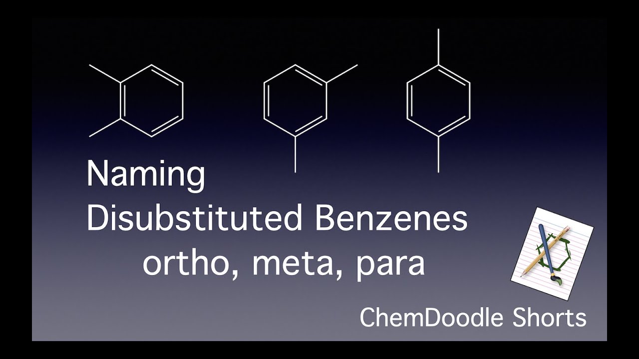 Naming Simple Molecules with a Benzene Ring | Chemistry | Study.com