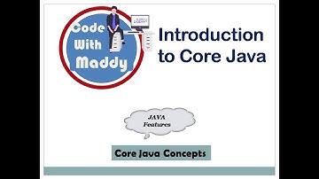 CORE-JAVA | Introduction to java | Java Features | Core-Java-Concepts-part-3