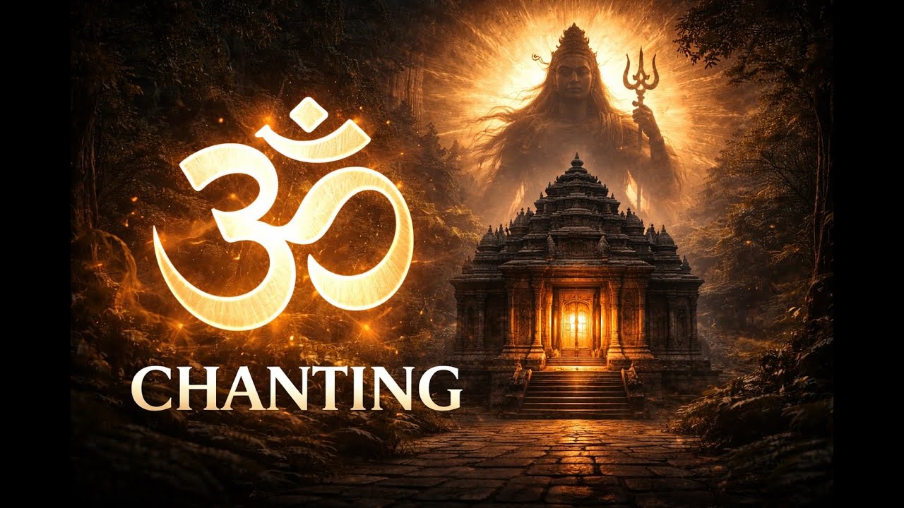 OM Chanting 🕉️ | Ancient Temple Energy • Deep Meditation • Inner Peace