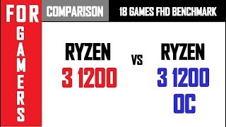 GTX 1050 2GB | Ryzen 3 1200 VS Ryzen 3 1200 OC | COMPARISON | GTX 1050 2GB | Ryzen 3 1200 VS Ryzen 3 1200 OC | COMPARISON |