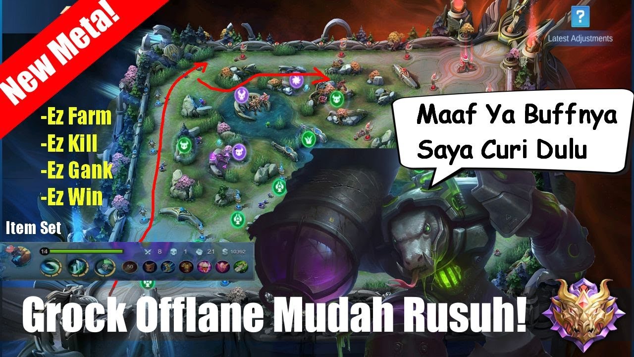 Mobile Legends - Grock Offlane Pro Player