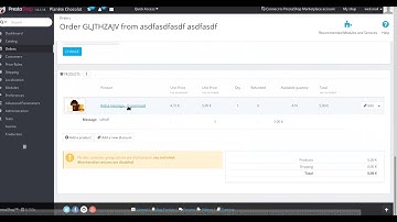 Prestashop order automatic switcher