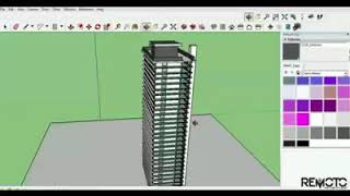 Sketch Up Professional : Skyscraper Speed build