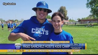 Colts Punter Rigo Sanchez Hosts Second Annual Youth Football Camp