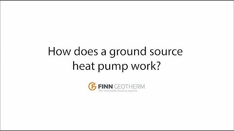 How does a ground source heat pump work?