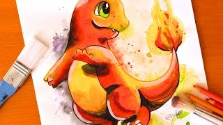 pokemon charmander painting