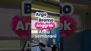 This Train Was Named The Best Train Jakarta  Surabaya Argo Bromo  Sembrani train