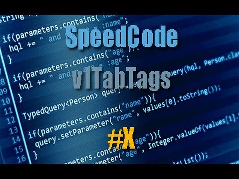 SpeedCode  vITabTags - Tags de grupos no TAB!