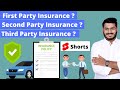 First Party Insurance Second Party Insurance And Third Party Insurance Shorts