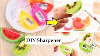 DIY Sharpener Decoration Ideas 🍉| Sharpener Decoration Ideas | diy school supplies #fruitcraft