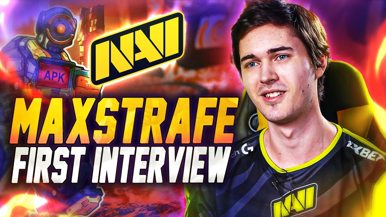 Из Работяги в Киберспорт - NAVI MaxStrafe Первое Интервью