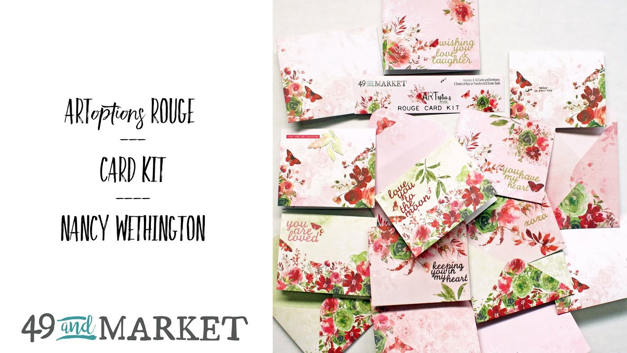 ARToptions Rouge Cards by Nancy Wethington - YouTube