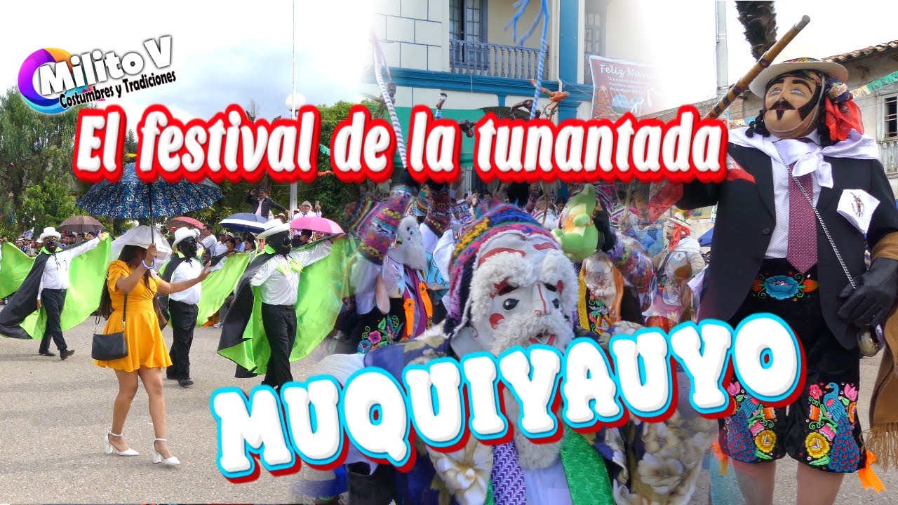 LA TUNANTADA, GRAN FESTIVAL EN MUQUIYAUYO - JAUJA ( LOS NEGRITOS Y LA HUAYLIGIA)