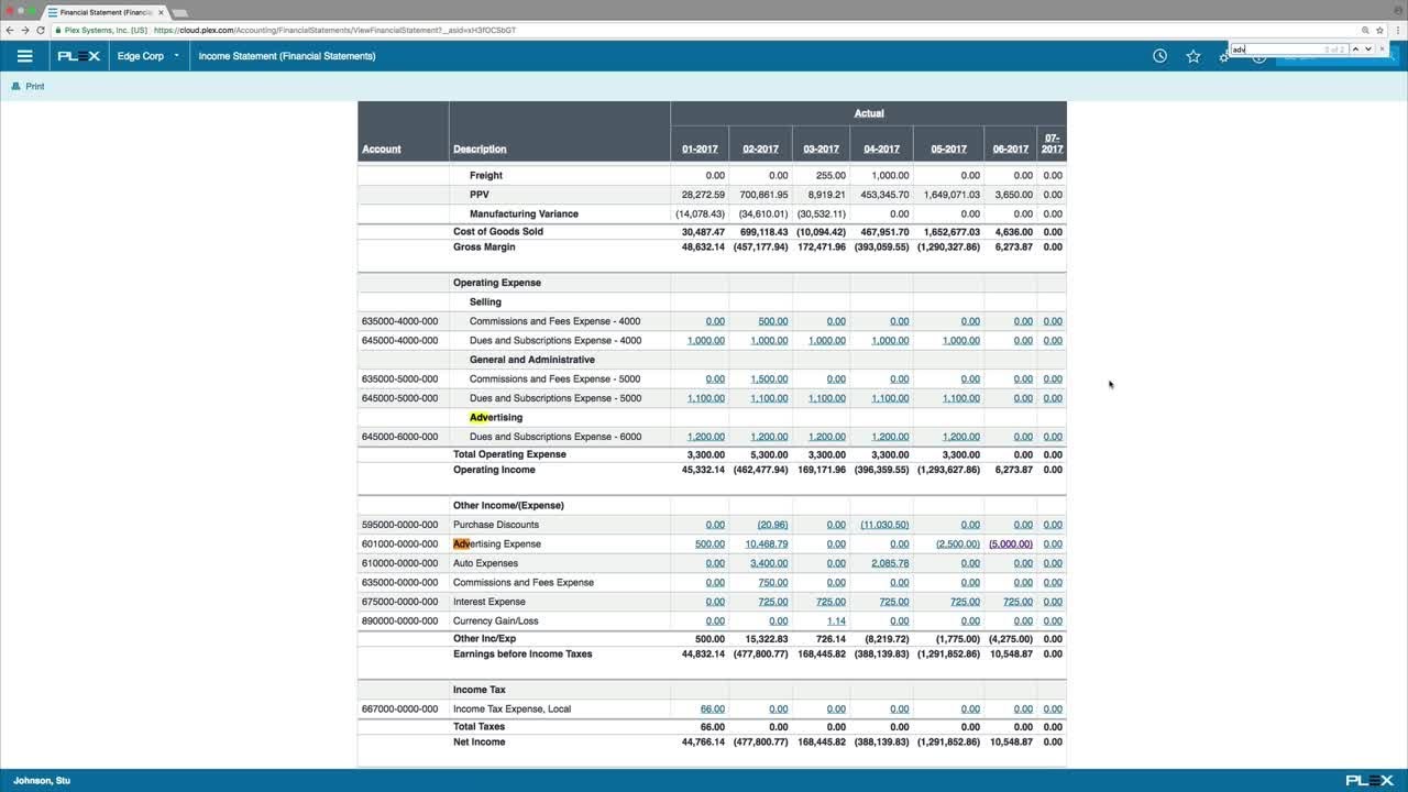 ERP Accounting and Financial Software - Plex Prepares Your Business for Success