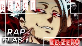 Re:Zero Reagindo a Rap Do Ban |Flash Beats | Subaru As Ban