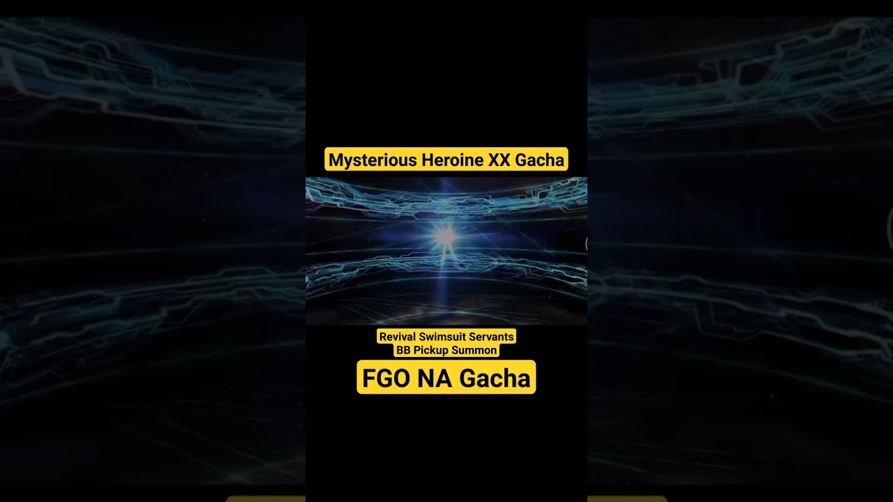 SR 4⭐ MYSTERIOUS HEROINE XX Gacha - Fate/Grand Order NA 