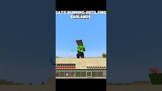 day11 running until find farlands #minecraft