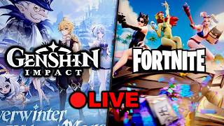Building Odette, Quests, & Exploring! - Fortnite W/Friends Later! | LIVE