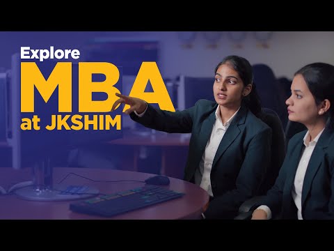 Crafting Global Business Minds for a Changing World | JKSHIM | Explore MBA - video from NITTE