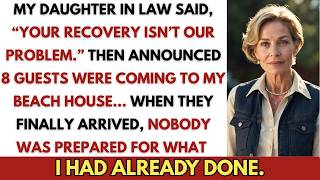 My Daughter-in-Law Said, “Your Recovery Isn’t Our Problem.” Then Announced 8 Guests Were Coming.....
