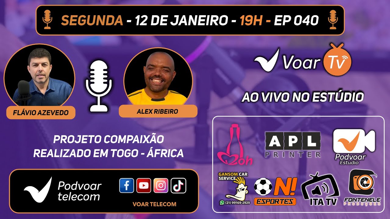 POD VOAR TELECOM - EP 040 - ALEX RIBEIRO
