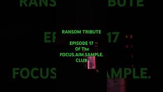RANSOM TRIBUTE. Focus. Aim. Sample. Club EPISODE 17 #beatmaker#ransomtypebeat#mpc#boombap#art
