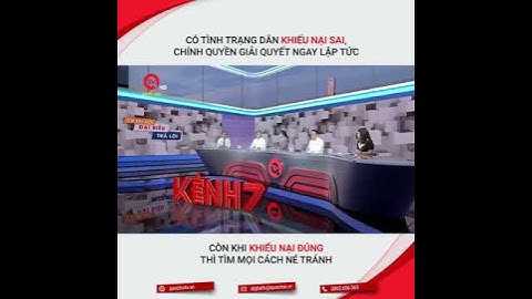 Đơn thư khiếu nại tố cáo