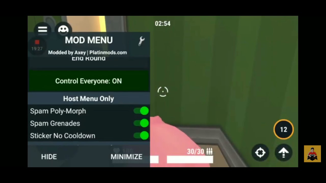 Hide Online Mod Menu 4.5.0😱||Spam Grenades💣+Anti Ban🎃+Spam polymorph+Unilimited Charges