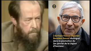 Grasset, Nora et la Boucle WhatsApp de la honte: Boualem Sansal est-il le nouveau Soljenitsyne?