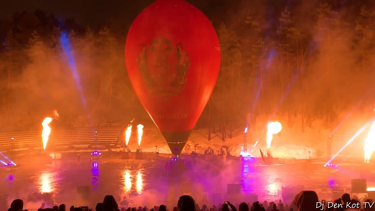 Vilnius Hot Air Balloon and lasers show 2022 (Day1)