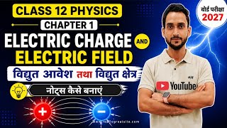 Electric Charge and Fields Notes Tips