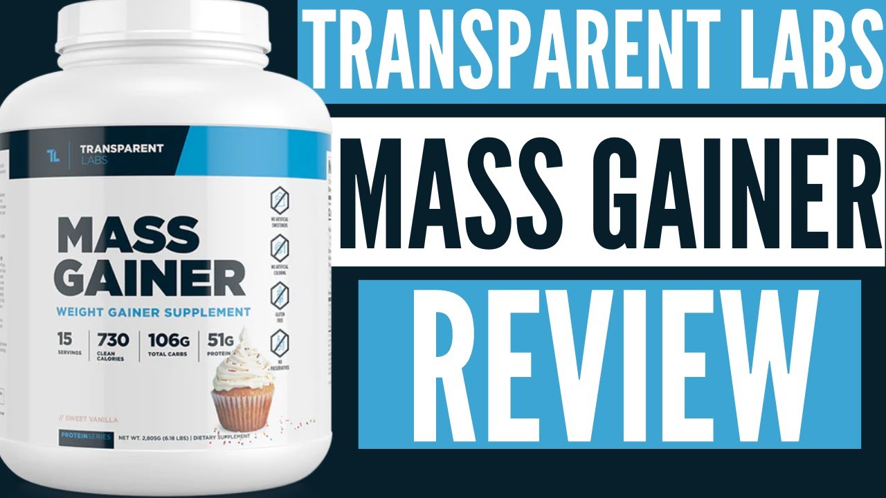 TRANSPARENT LABS MASS GAINER REVIEW 2024 IS IT THE BEST NATURAL MASS